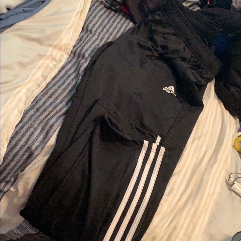 Men’s black Adidas joggers